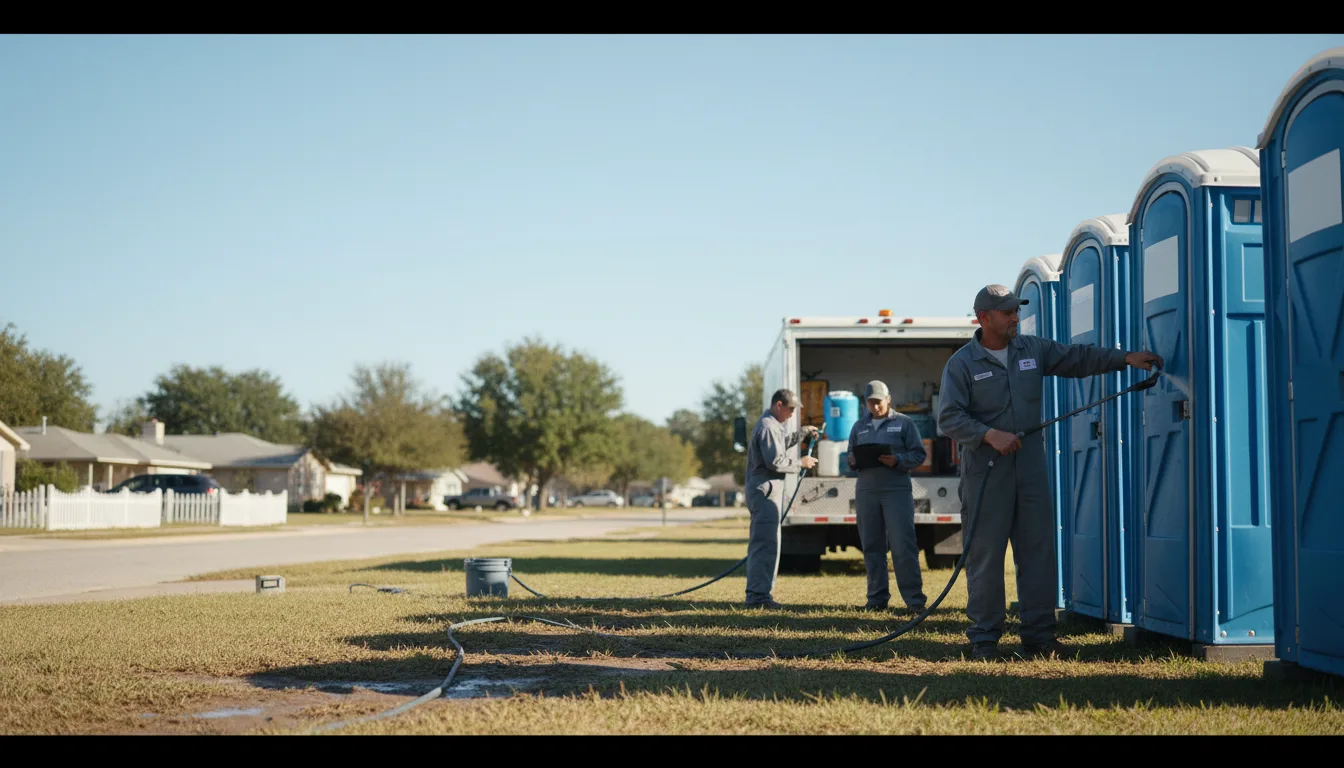 Long-Term Portable Toilet Rental in National City, MI near me